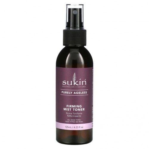 Sukin, 퓨얼리 에이지리스, 퍼밍 미스트 토너, 125ml(4.23fl oz)