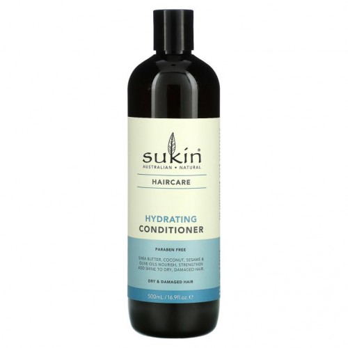 Sukin, 하이드레이팅 컨디셔너, 건조하고 손상된 모발, 500ml(16.9fl oz)