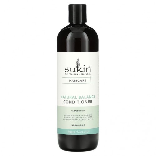 Sukin, 내추럴 밸런스 컨디셔너, 정상 모발용, 500ml(16.9fl oz)