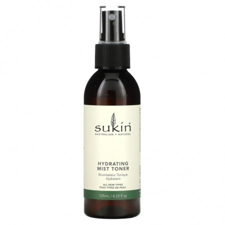Sukin, 하이드레이팅 미스트 토너, 125ml(4.23fl oz)
