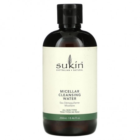 Sukin, 미셀라 클렌징 워터, 250ml(8.46fl oz)