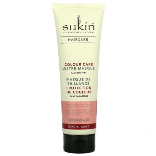 Sukin, Colour Care Lustre Masque, 6.76 fl oz (200 ml)