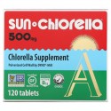 Sun Chlorella, 클로렐라, 500mg, 120정