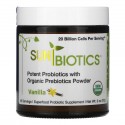 Sunbiotics, 유기농 프리바이오틱과 강력한 프로바이오틱 분말, 바닐라, 57g(2oz)