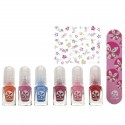 SuncoatGirl, Water-Based Nail Polish Mini Mani Kit, 8 Pieces