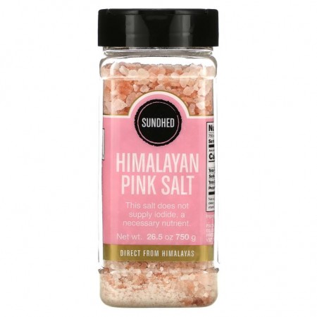 Sundhed, Himalayan Pink Salt, 26.5 oz (750 g)