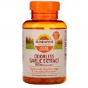 Sundown Naturals, 냄새 없는 마늘 추출물, 1,000mg, 소프트젤 250정