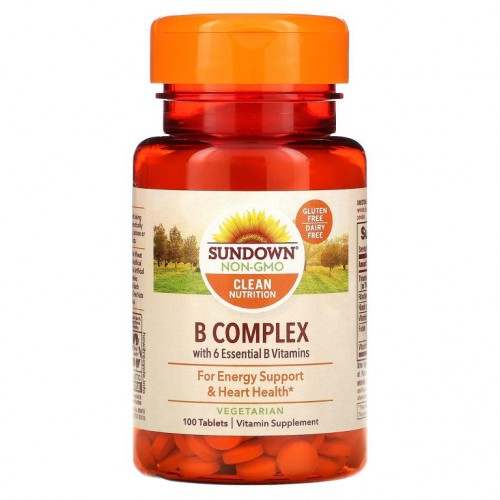 Sundown Naturals, B-복합체, 100 정