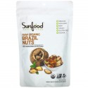 Sunfood, 무가공 유기농 브라질넛, 227g(8oz)