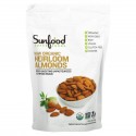Sunfood, 무가공 유기농 Heirloom 아몬드, 227g(8oz)