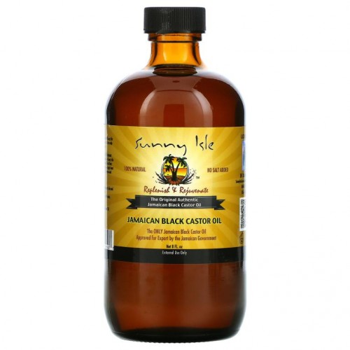 Sunny Isle, 100% 천연 자메이칸 블랙 캐스터오일, 8fl oz