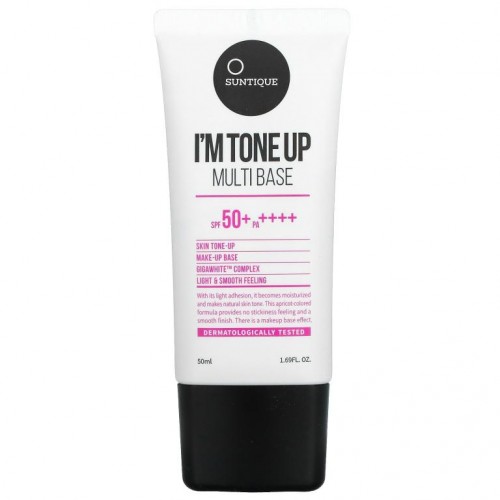 Suntique, I'm Tone Up Multi Base, SPF 50+ PA++++, 1.69 fl oz (50 ml)