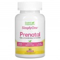 Super Nutrition, SimplyOne, 프레나탈, 트리플 파워 멀티비타민, 90 태블릿