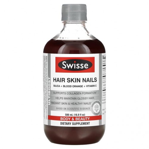 Swisse, Hair Skin Nails, Liquid, 16.9 fl oz (500 ml)