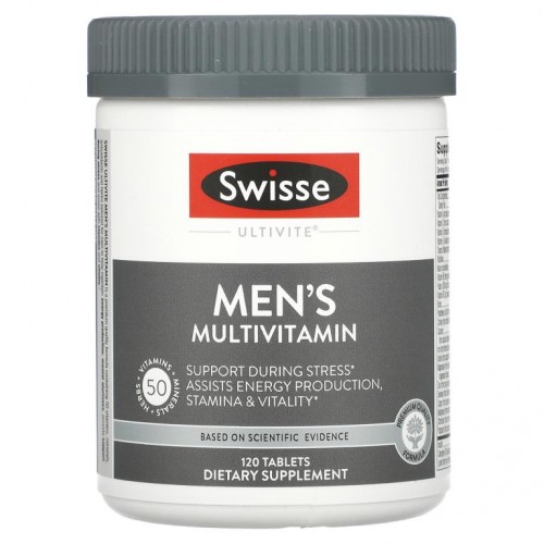 Swisse, 남성용 Ultivite 종합비타민, 120정