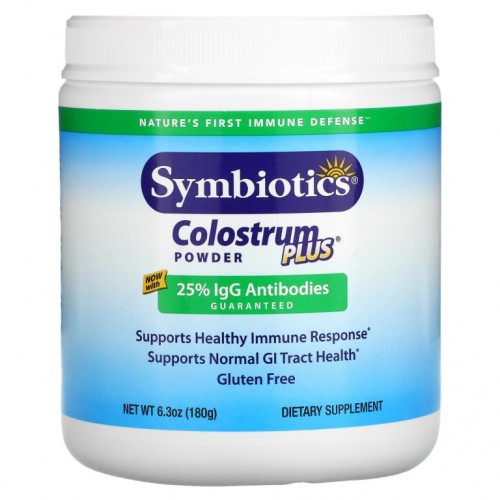 Symbiotics, Colostrum Plus, 분말, 180g(6.3oz)