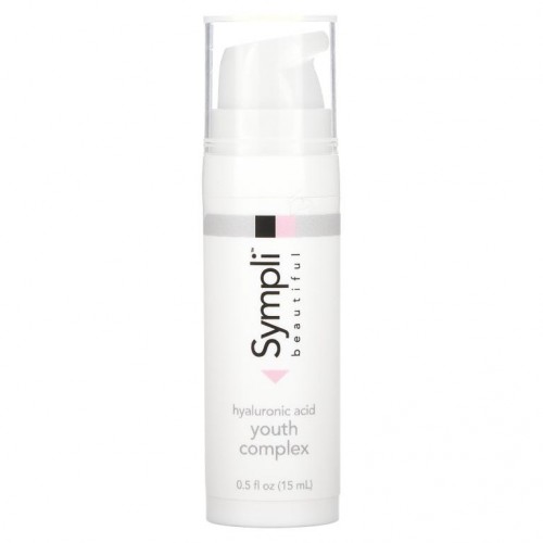Sympli Beautiful, 히알루론산 유스 컴플렉스, 샘플 크기, 15ml(0.5fl oz)