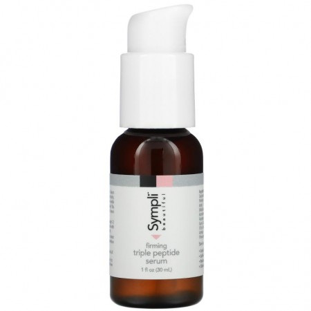 Sympli Beautiful, 퍼밍 트리플 펩타이드 세럼, 30ml(1fl oz)