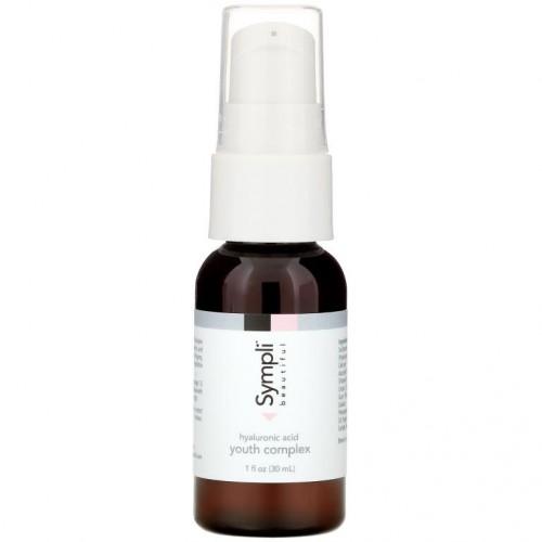 Sympli Beautiful, 히알루론산 유스 컴플렉스 세럼, 30ml(1fl oz)