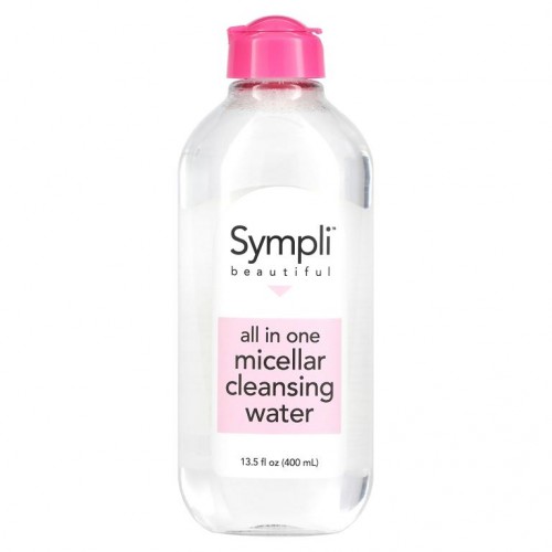 Sympli Beautiful, 올인원 미셀라 클렌징 워터, 400ml(13.5fl oz)