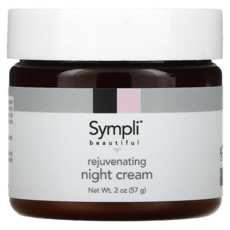 Sympli Beautiful, 리주브네이팅 나이트 크림, 57g(2oz)