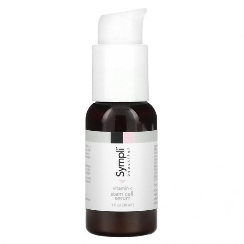 Sympli Beautiful, 비타민 C 줄기세포 세럼, 30 ml(1 fl oz)