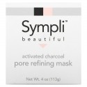 Sympli Beautiful, 활성탄 포어 리파이닝 뷰티 마스크, 113g(4oz)