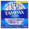 Tampax, 펄, 라이트, 무향, 탐폰 36개