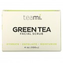 Teami, Green Tea Facial Scrub, 4 oz (100 ml)
