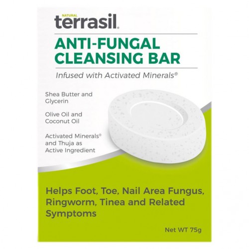 Terrasil, 항균 클렌징 바, 75g
