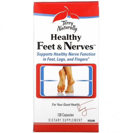 Terry Naturally, Healthy Feet & Nerves, 캡슐 120정
