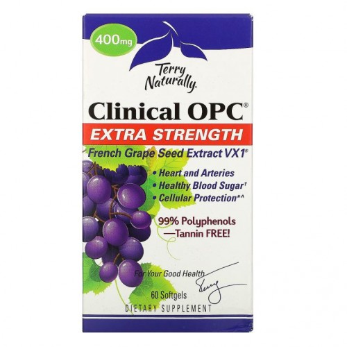 Terry Naturally, 클리니컬 OPC, 엑스트라 스트렝스, 400mg, 소프트젤 60정