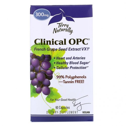 Terry Naturally, 클리니컬 OPC, 300mg, 캡슐 60정