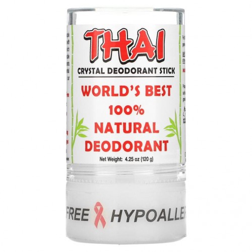 Thai Deodorant Stone, 타이 크리스탈 데오드란트 스틱, 120g(4.25oz)