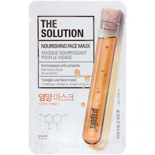 The Face Shop, The Solution, 영양 마스크, 일회용 마스크 1매