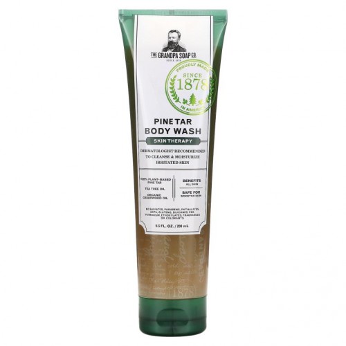 The Grandpa Soap Co., 파인 타르 바디 워시, 스킨 테라피, 9.5fl oz(280ml)