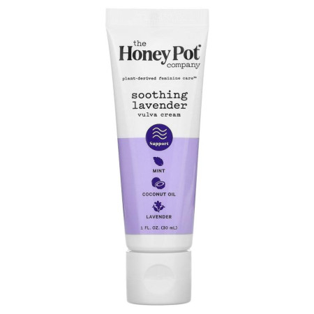 The Honey Pot Company, 외음부 크림, 진정 작용 라벤더, 30ml(1fl oz)