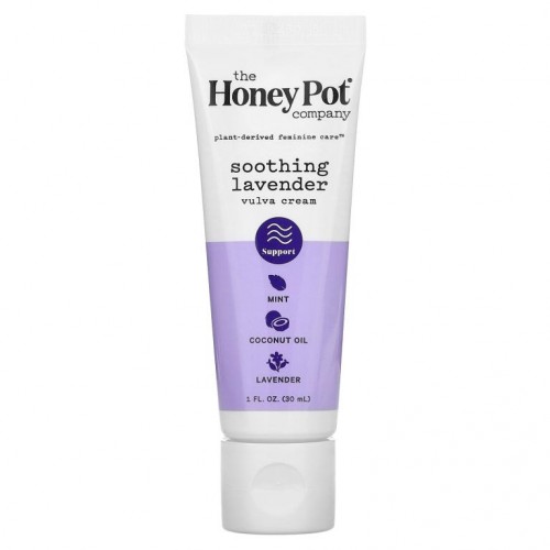 The Honey Pot Company, 외음부 크림, 진정 작용 라벤더, 30ml(1fl oz)