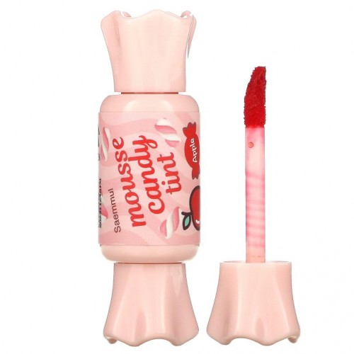 The Saem, Saemmul, Mousse Candy Lip Tint, 12 Apple, 0.28 oz