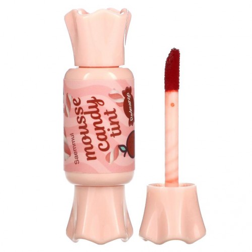 The Saem, Saemmul, Mousse Candy Tint, 01 Red Mango, 0.28 oz