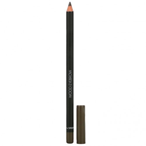The Saem, Saemmul, Wood Eyebrow Pencil, 03 Black Brown, .06 oz