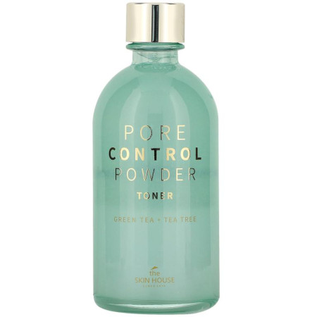 The Skin House, 모공 관리 파우더 토너, 녹차 + 티트리, 130ml