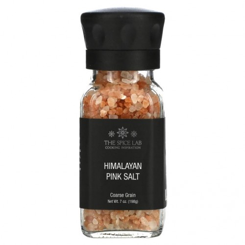 The Spice Lab, 히말라야 핑크 소금, 굵은 소금, 198g(7oz)