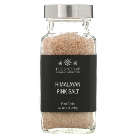 The Spice Lab, 히말라야 핑크 소금, 가는 소금, 198g(7oz)