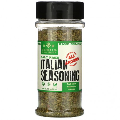 The Spice Lab, 이탈리안 시즈닝, 무염, 42g(1.5oz)