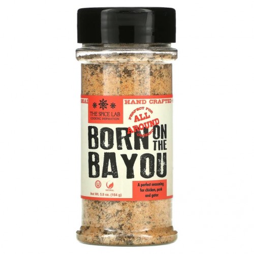 The Spice Lab, Born On The Bayou, 5.8 oz (164 g)