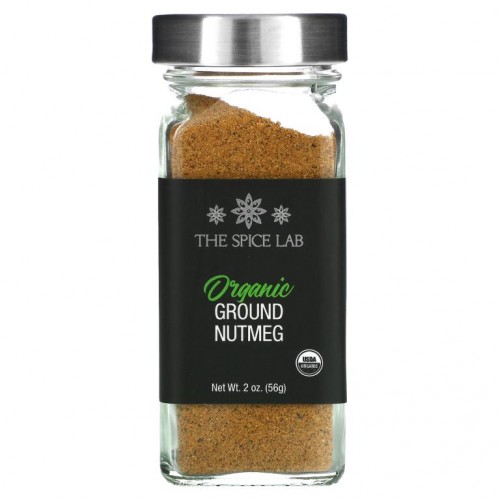 The Spice Lab, Organic Ground Nutmeg, 2 oz (56 g)