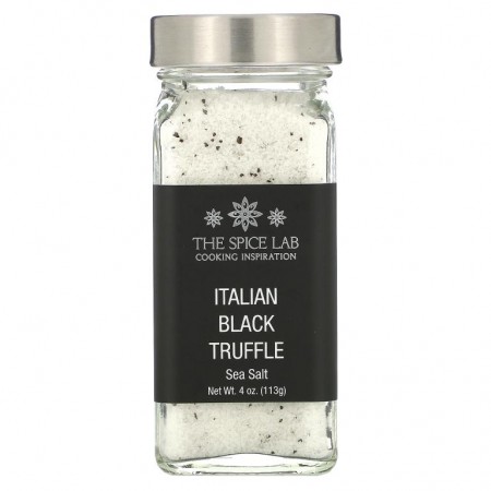 The Spice Lab, 이탈리아 블랙 트러플 바다 소금, 113g(4oz)