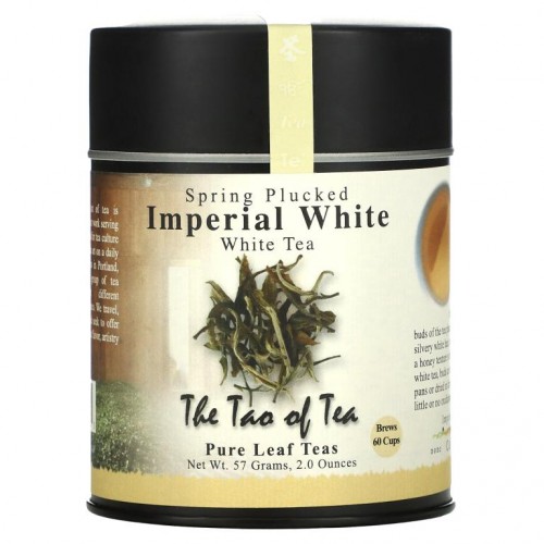 The Tao of Tea, 스프링 플럭트 화이트 티, 임페리얼 화이트 , 1.5 oz (43 g)