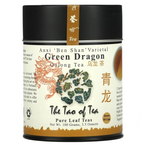 The Tao of Tea, 우롱 티, 그린 드래곤, 3.5 온스 (100 그램)